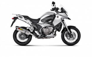 Akrapovic Slip-on Line Titanium Einddemper met E-keur Honda VFR 1200 Crosstourer 2012 > 2015